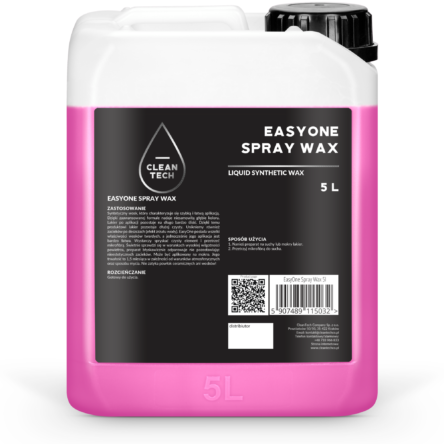 CleanTech EasyOne Spray Wax wosk w sprayu 5L